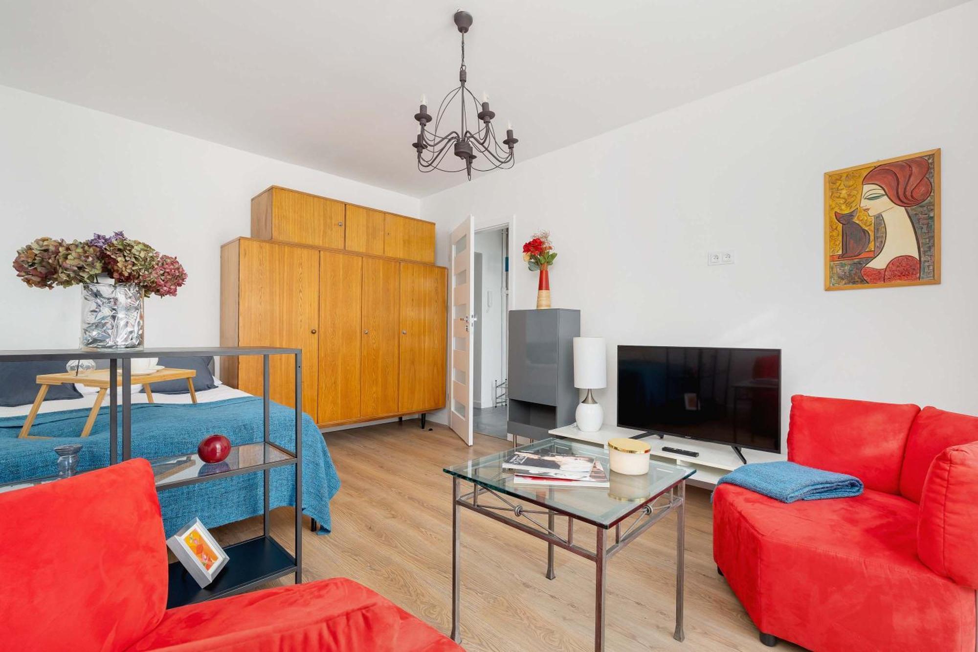 Colorful Studio Near The Spodek Arena In Katowice By Noclegi Renters Ngoại thất bức ảnh